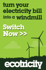 To switch to Ecotricity, click on the icon to be directed to the Ecotricity web site. Please quote source code 